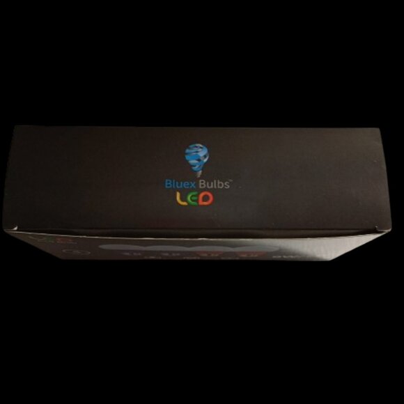 Halloween 4 Pack A19 LED 2 Purple Light Bulbs LED 2 Orange Light Bulbs TESTED - Picture 4 of 8